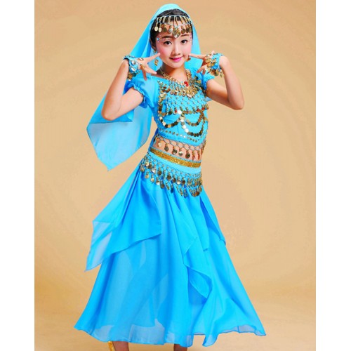Girls belly dance costumes Indian Egypt dance stage performance competition professional belly dance dresses