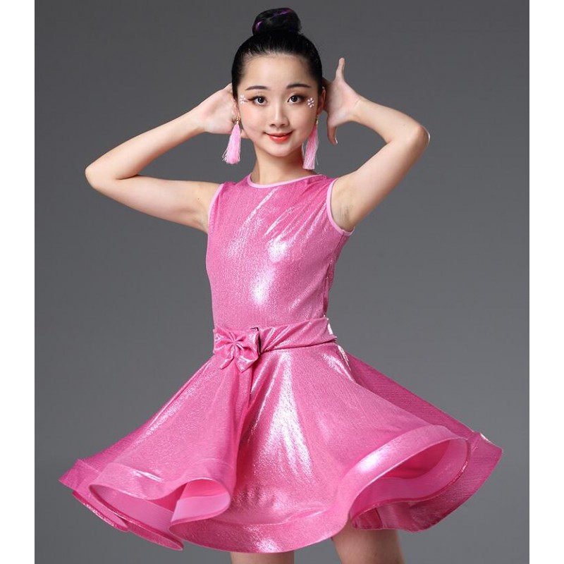 Girls kids competition latin dresses ballroom dancing dresses- Material ...