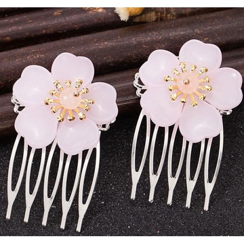Girls chinese hanfu hanpins chinese tang dynasty princess fairy cosplay hair accessories for kids 