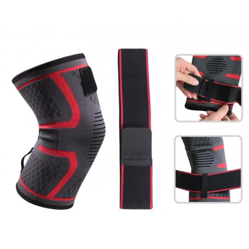 Knitted sports gyms knee pads badminton running fitness knee pads outdoor climbing Hiking knee pads for unisex