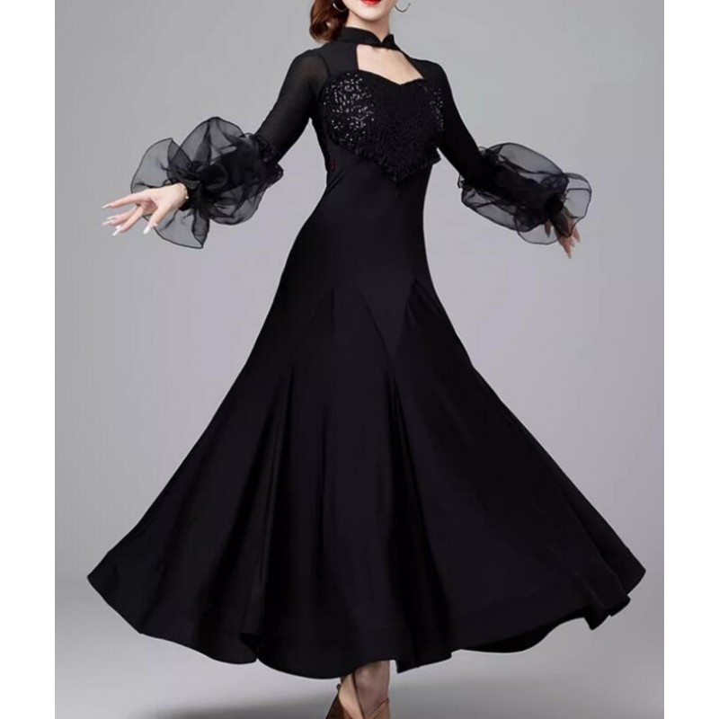 Holiday Party Girls Black Silver Ballgown Dress – Mia Bambina Boutique