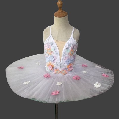 Children's ballet dress tutu skirt for girls Swan Lake ballet dance fluffy Skirt Girl Flower Fairy Ballet Dress