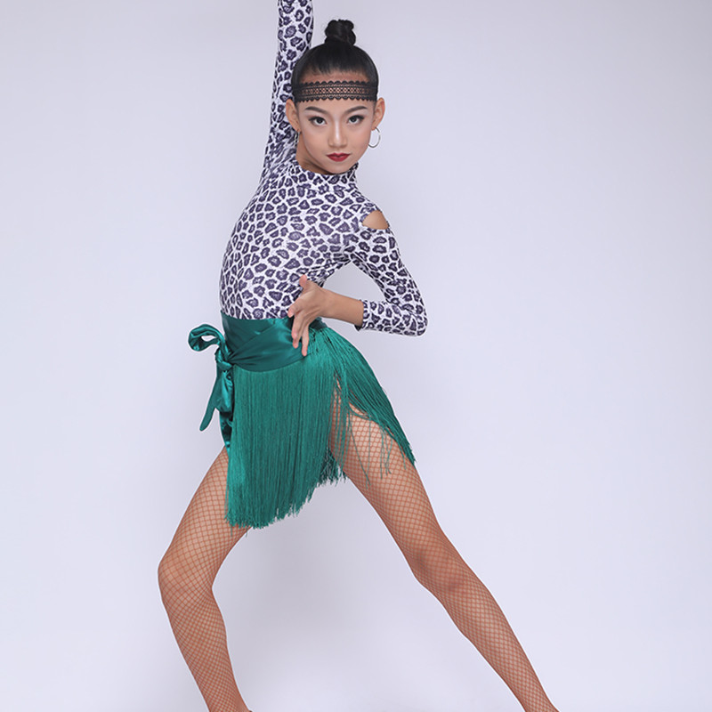 Resale Artistry in Motion Tan Latin Dress with Pink Fringe Skirt, Pink –  Jeravae