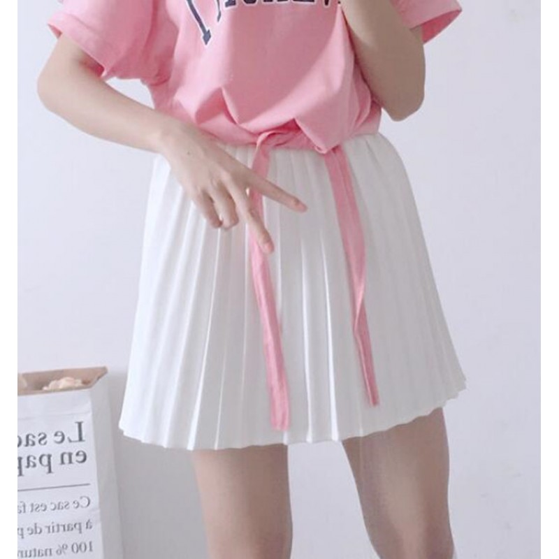 Girls cheer leaders student skirt school stage performance competition pleated skirts