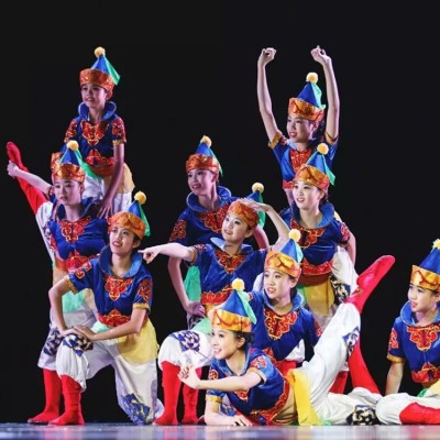 Girls chinese folk dance costumes mongolian costumes stage performance professional anime drama cosplay mongolia dresses
