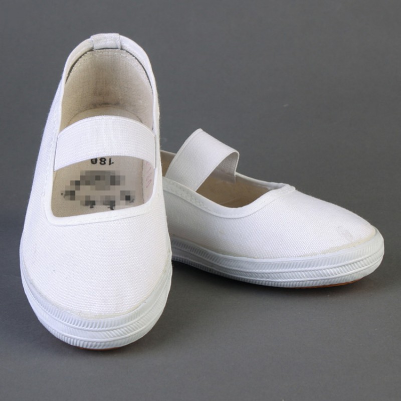 white rubber shoes kids