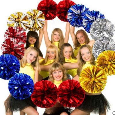 girls women's hand flower for Campus competition student cheerleaders ball football baby handball stage performance dance props one pair