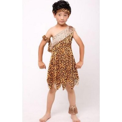 Child Boy Girl Native American Indian Princess Dress Cosplay Costume Soldiers Warrior Fancy Dress Birthday Party Halloween
