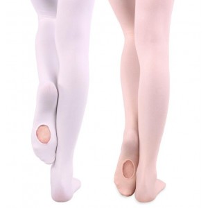 Children Girls Kids Soft Microfiber Ballet Dance Panty Hose Leggings Convertible Dance Ballet Tights With Hole pants