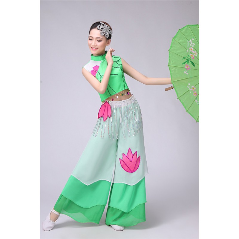 Classical Chinese Dance Clothing High Quality Hanfu Ancient Chinese Folk Dance Costume Chinese Traditional Dance Clothes Suit