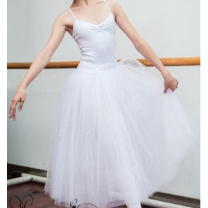 New adult straps ballet dance dress children girls professional tutu dress costumes for women