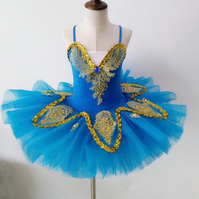  Professional Ballet Tutu dress Girls Gymnastic Dancing Dress Swan Lake Costume Ballet Leotards For children Kid Ballet Dress