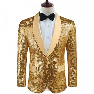 Jazz dance coats blazers for men youth suit jacket stage banquet wedding dress jacket