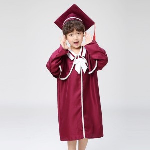 kids school graduation stage performance school uniforms costumes doctor bachelor school photography dress