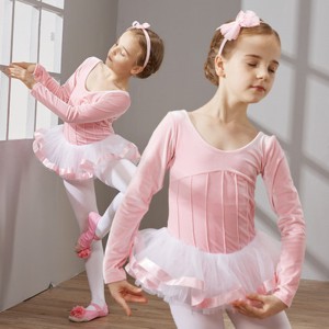 Tutu skirt velvet ballet Dance dress for girls children's Training gymnastics Dress children's ballet tutu skirt