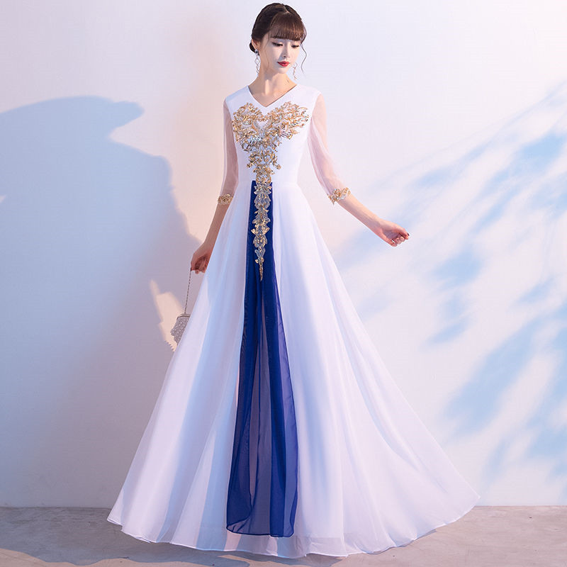 Luxury Beaded Mermaid White Wedding Dresses 222147 – Viniodress
