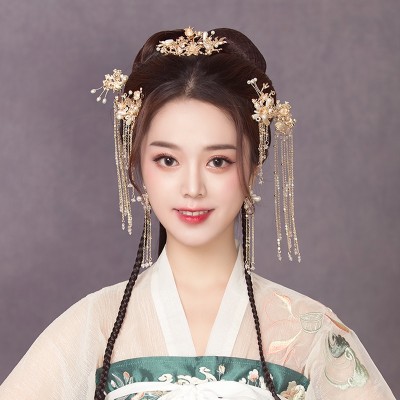 Women's hanfu fairy drama film cosplay princess cosplay hair accessories princess cosplay headdress